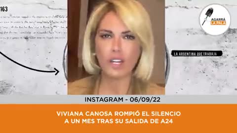 Viviana Canosa cuenta los motivos por los que tuvo que irse de la