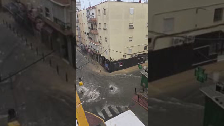 MÁS IMÁGENES DE LAS INUNDACIONES EN SEVILLA – El Diestro TV